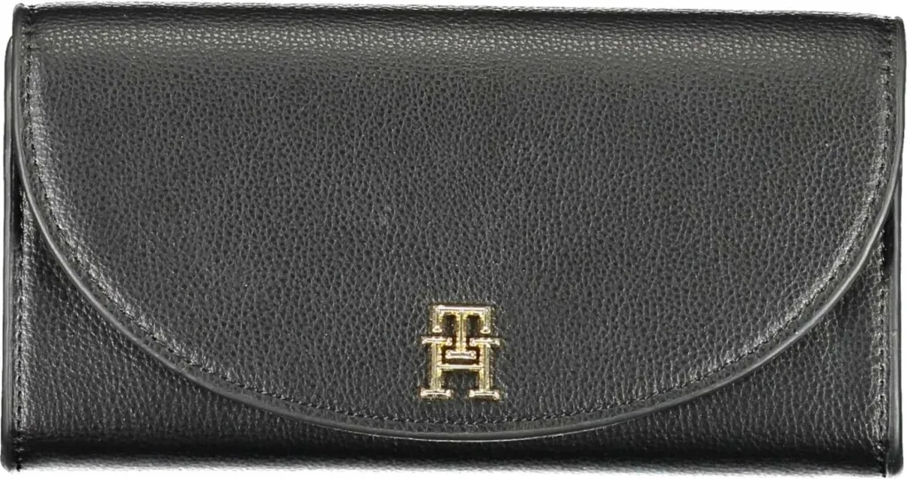 Portofol për femra TOMMY HILFIGER, e zezë - 1