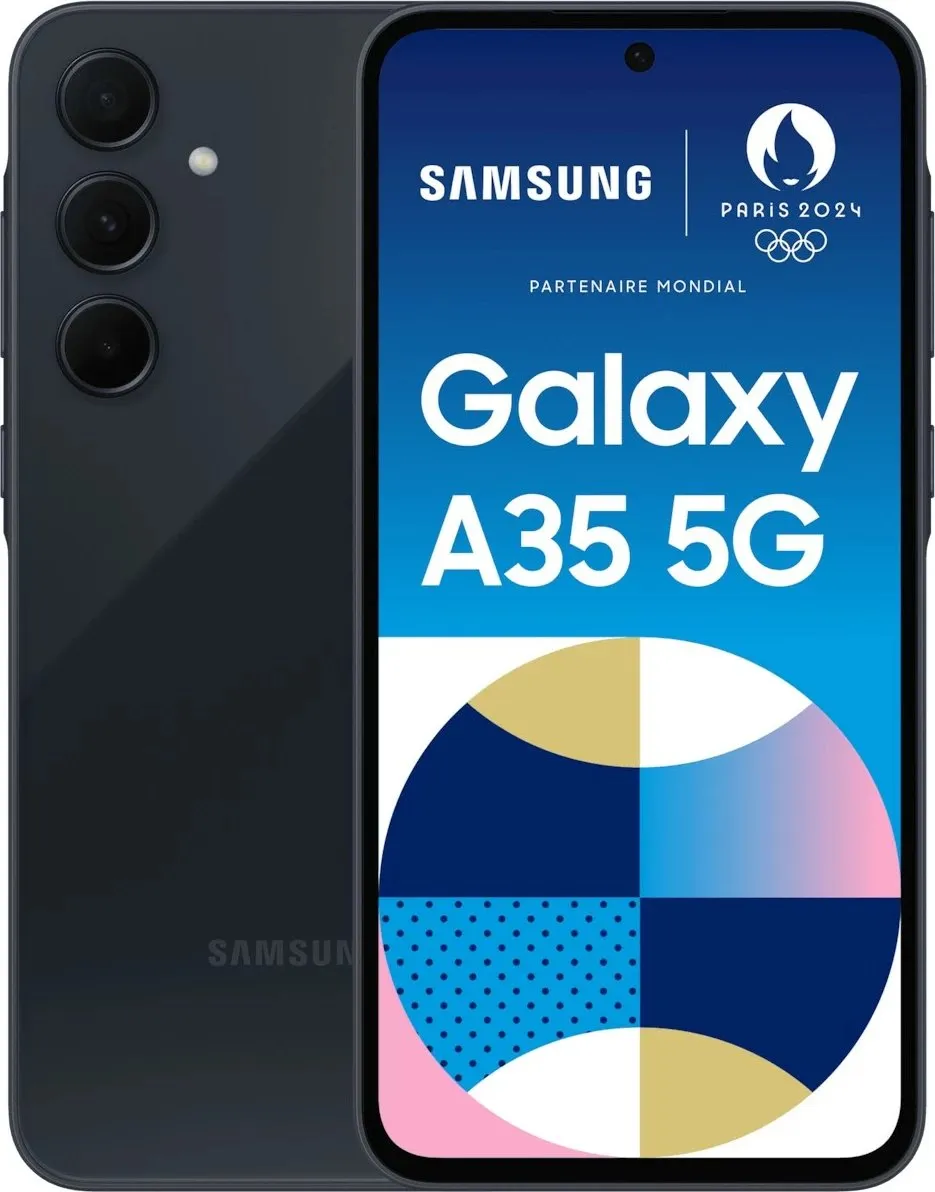 Celular Samsung Galaxy A35, 6.6", 8+256GB, 5G, i kaltër - 1