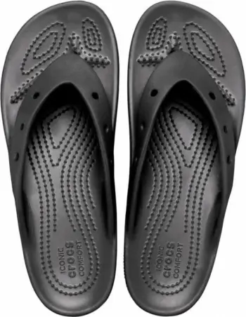 Papuqe për femra Crocs, të zeza