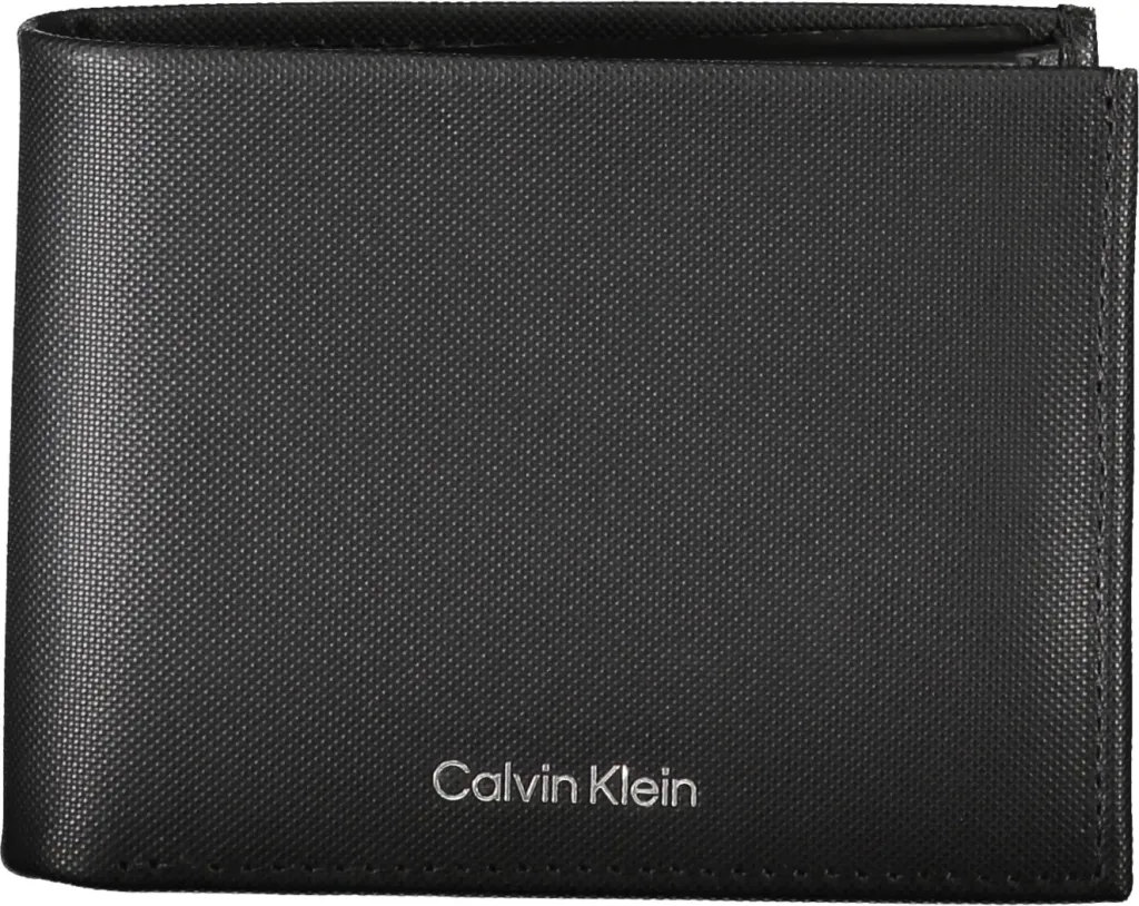 Portofol për meshkuj CALVIN KLEIN, i zi - 1