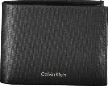 Portofol për meshkuj CALVIN KLEIN, i zi