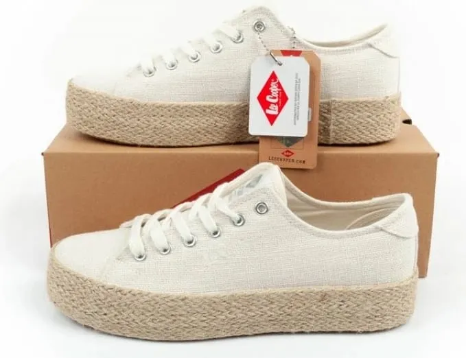 Këpucë femra Lee Cooper, bezhë - 10