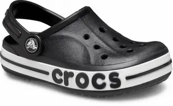 Sandale fëmijësh Crocs Bayaband Clog T Jr 207019-001, Croslite, të zeza
