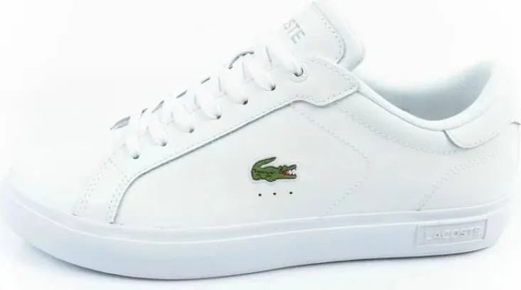 Këpucë për meshkuj Lacoste, të bardha - 2