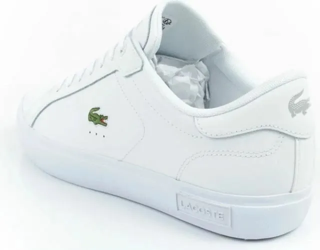 Këpucë për meshkuj Lacoste, të bardha - 5