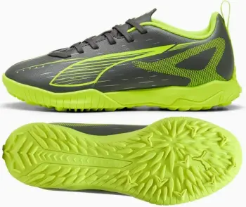 Atlete futbolli për fëmijë Puma, të gjelbra
