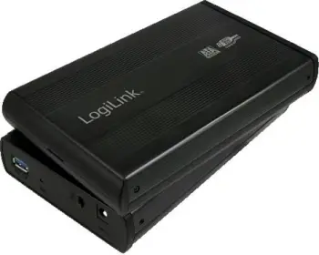 Kuti për disqe të jashtme LogiLink UA0107, USB 3.0, 3.5", HDD, SATA III, e zezë