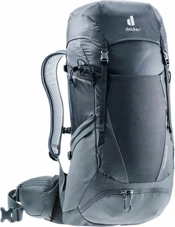 Çantë shpine Deuter, unisex, e zezë - 2