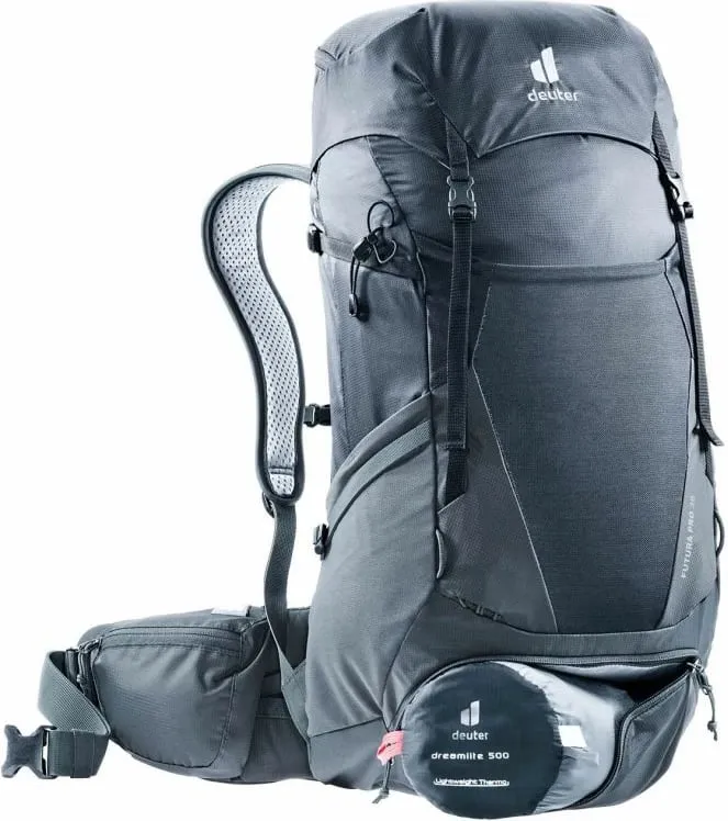 Çantë shpine Deuter, unisex, e zezë - 5