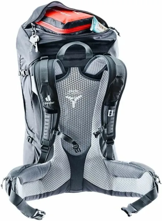 Çantë shpine Deuter, unisex, e zezë - 8