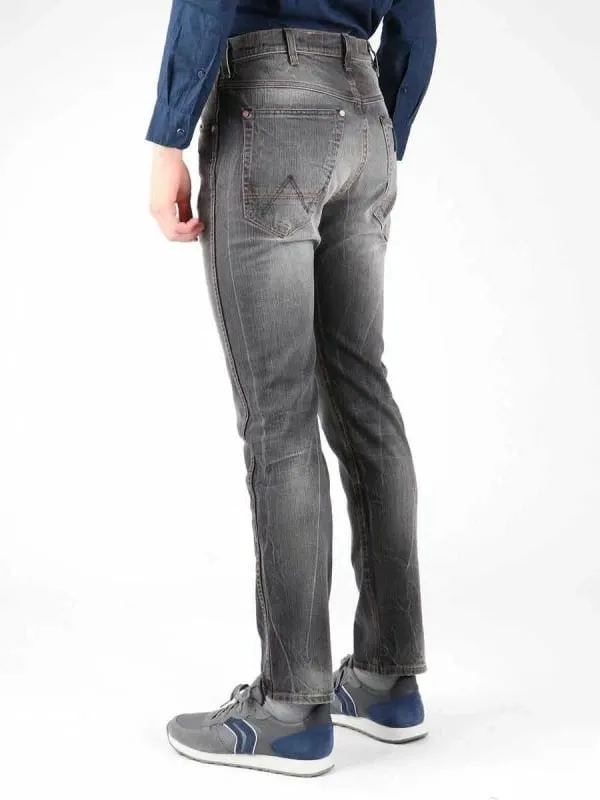 Jeans për meshkuj Wrangler, të kaltër - 5