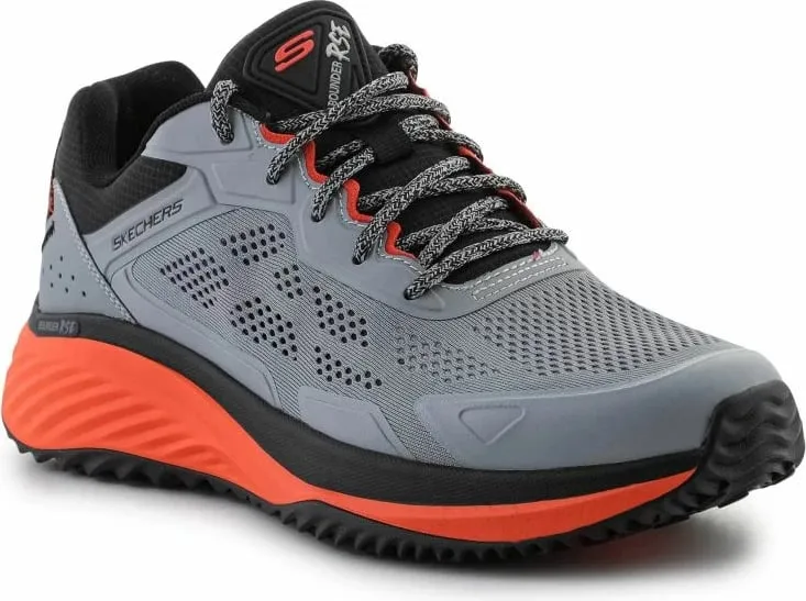 Atlete për meshkuj Skechers, të hirtë - 1