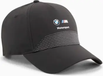 Kapelë për meshkuj Puma BMW, e zezë