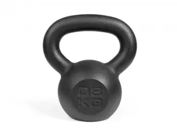 Peshë fitnesi Zipro, 8 kg, e zezë