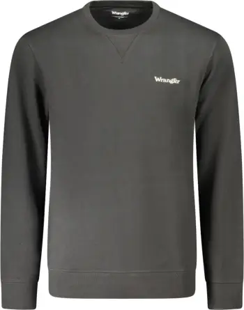 Duks për meshkuj Wrangler zip-up, i zi