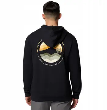 Bluzë me kapuç Columbia Trek Graphic Hoodie M, pambuk poliester, për meshkuj, gri
