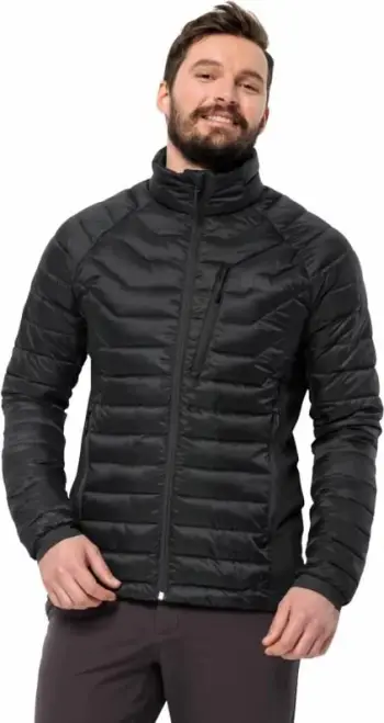 Jakne për meshkuj Jack Wolfskin, e zezë