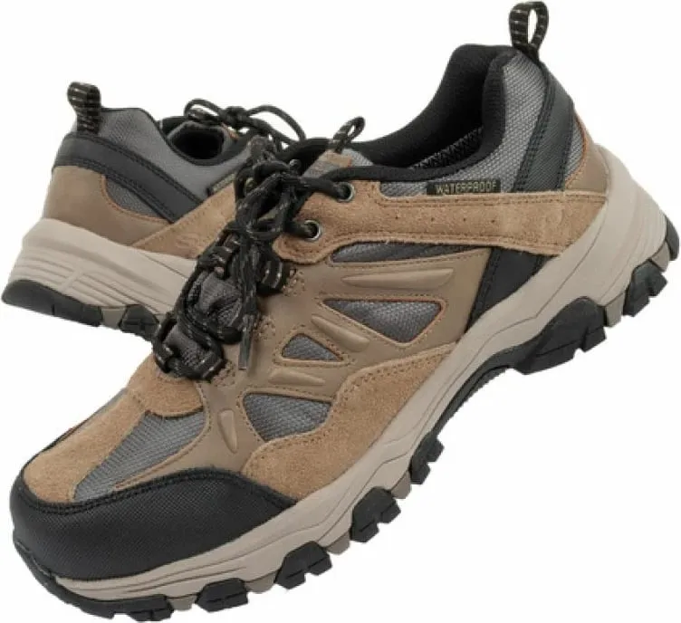 Atlete për meshkuj Skechers, bezhë - 1