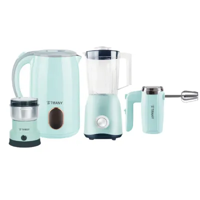 Set blender Tiffany TF-777, 4 pjesë, e kaltër - 1