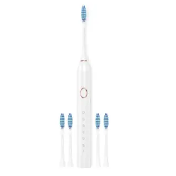 Brushë elektrike për dhëmbë Tiffany TF-8011, 5 pjesë, e bardhë