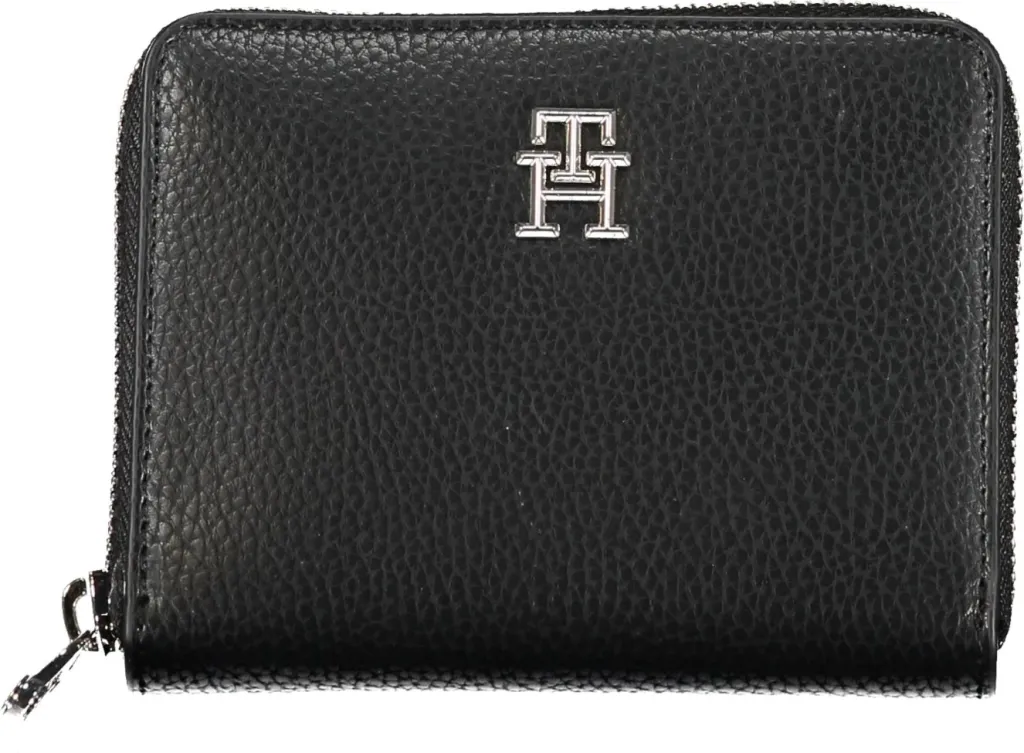 Portofol për femra TOMMY HILFIGER, e zezë - 1