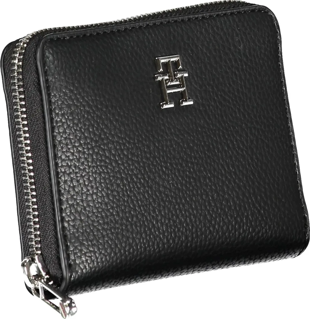 Portofol për femra TOMMY HILFIGER, e zezë - 3