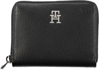 Portofol për femra TOMMY HILFIGER, e zezë
