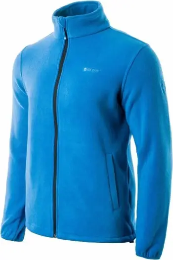Bluzë polar për meshkuj Hi-Tec Henis, poliester 100%, XL, e kaltër