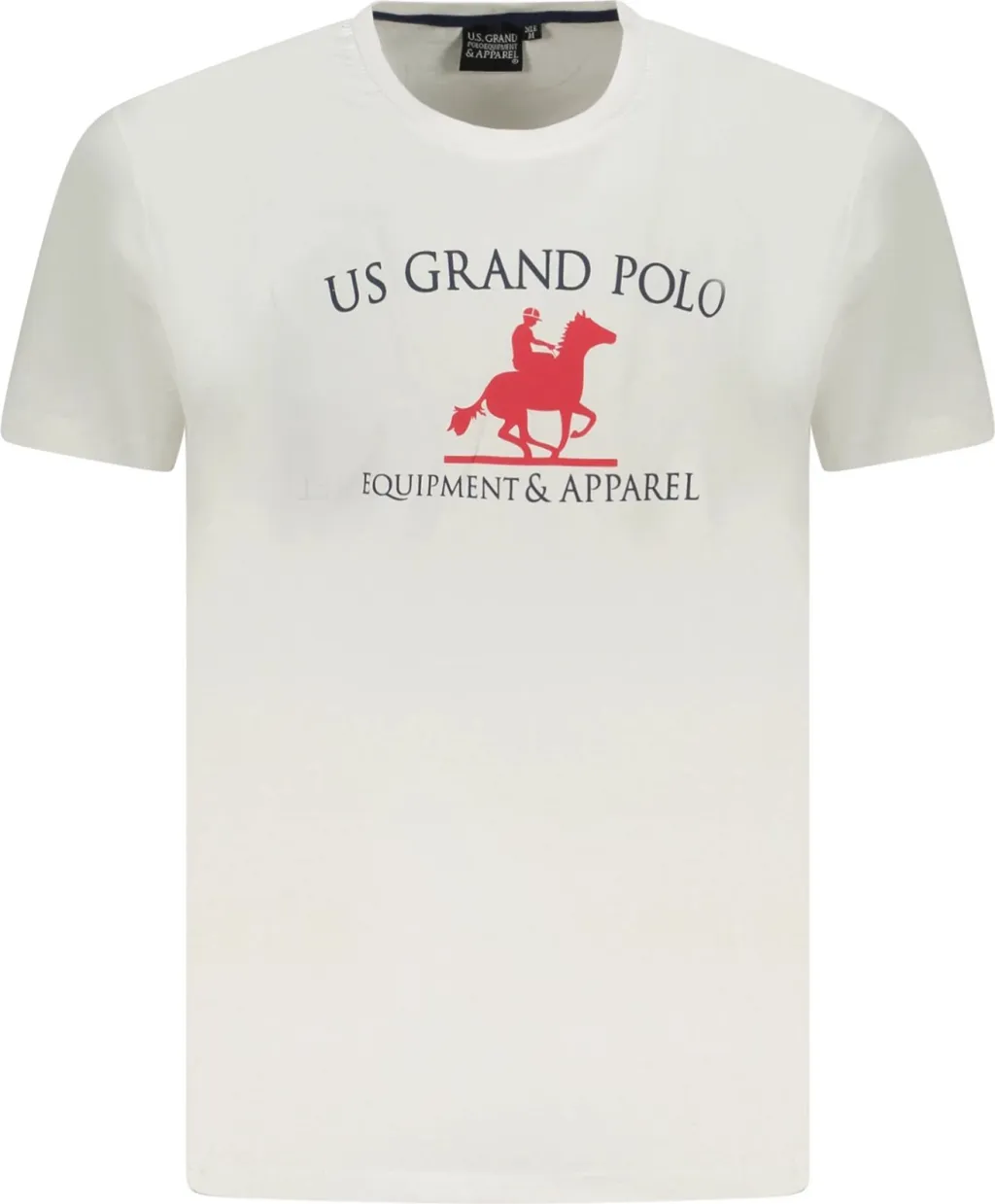 Maicë për meshkuj U.S. GRAND POLO, e bardhë - 1