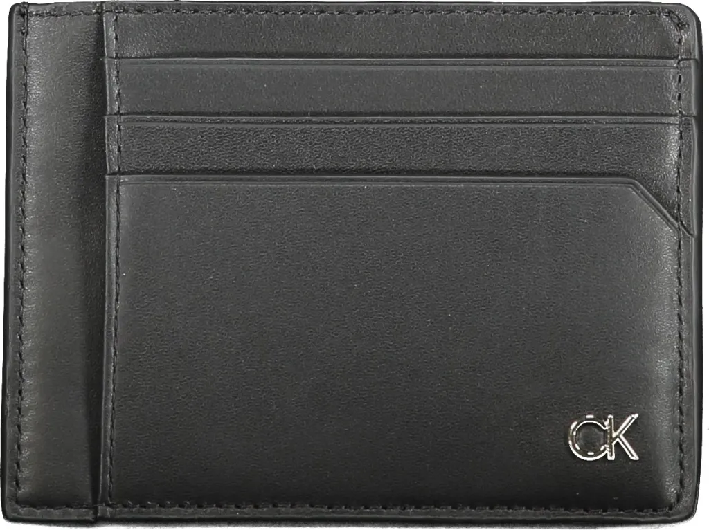 Portofol për meshkuj CALVIN KLEIN, i zi - 1