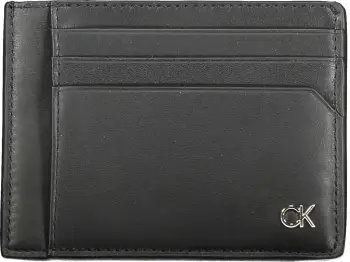 Portofol për meshkuj CALVIN KLEIN, i zi