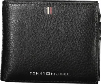 Portofol Tommy Hilfiger meshkuj, i zi
