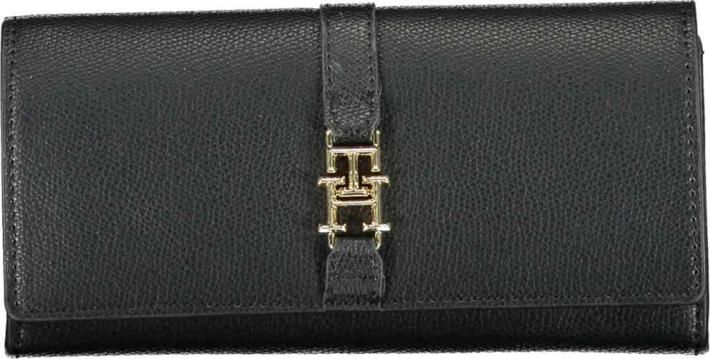 Portofol për femra TOMMY HILFIGER, e zezë - 1
