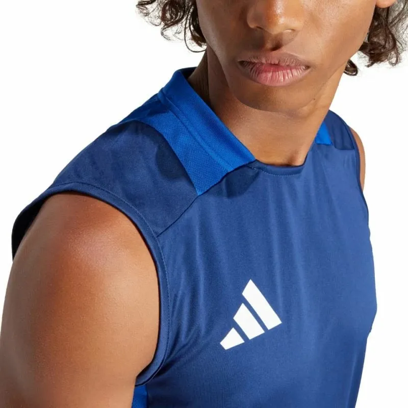 Fanellë pa mëngë për meshkuj adidas, e kaltër - 6