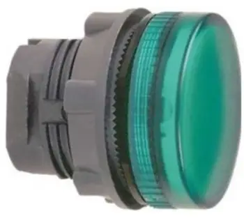 Kokë llambe sinjalizuese Schneider Electric, 22 mm, e gjelbër