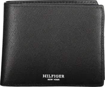 Portofol Tommy Hilfiger meshkuj, i zi