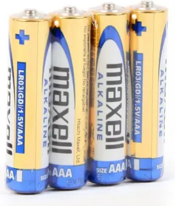 Bateri MAXELL AAA / R03, 4 copë