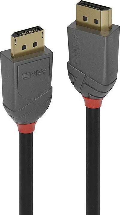 Kabllo Lindy, DisplayPort-DisplayPort, 2 m, e zezë - 1