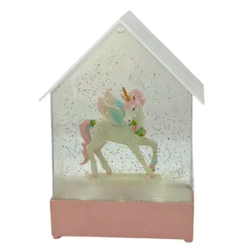 Llambë dekorative me muzikë ProMaxx, figurë unicorn