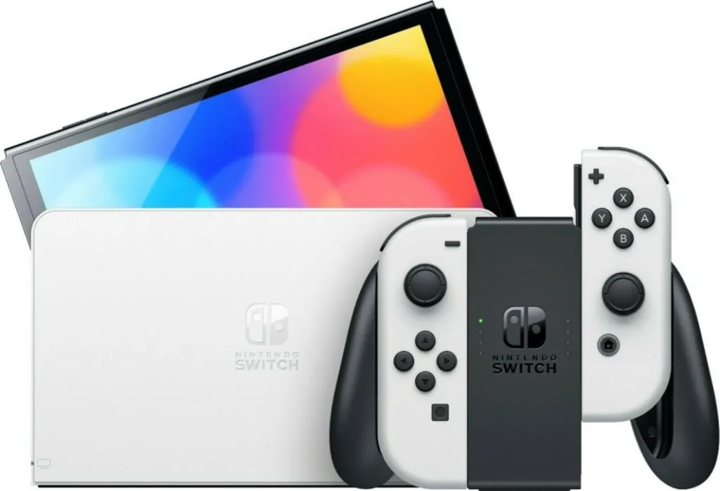 Konzolë Nintendo Switch OLED, e bardhë - 2