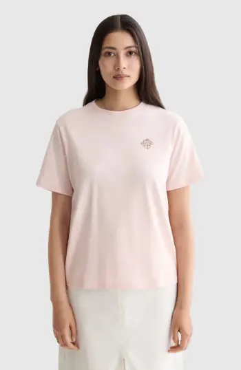 Regular fit T-shirt with chest artwork