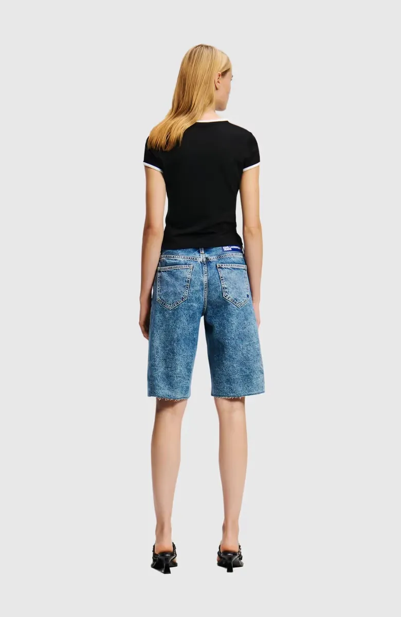 Klj Relaxed Denim Short - 2