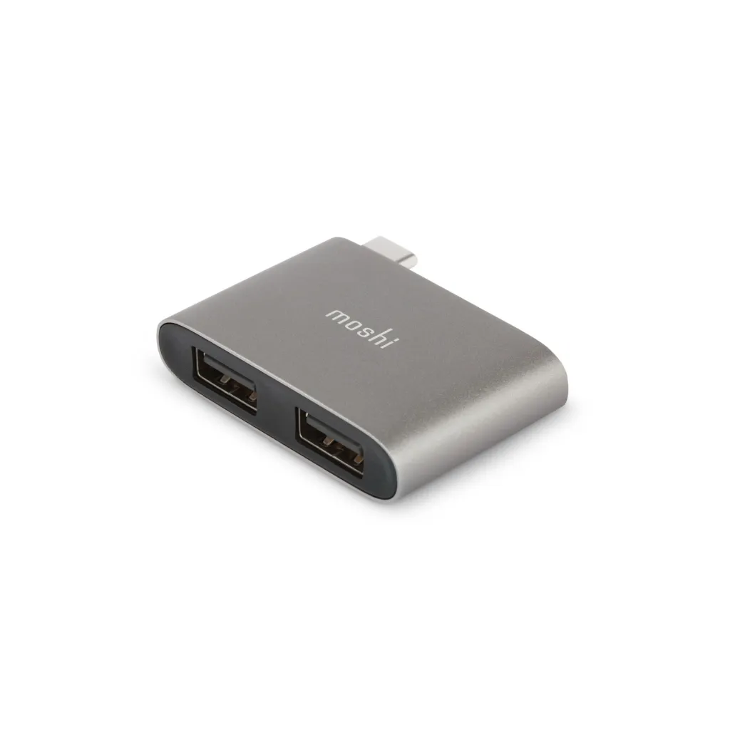 Moshi USB-C to Dual USB-A Adapter - 1