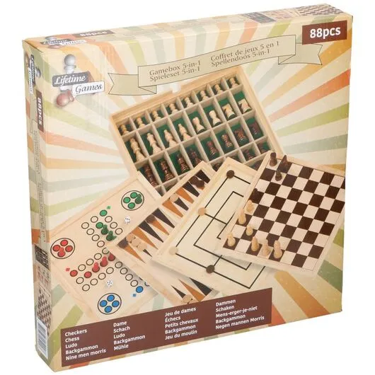 Lojë shahu 5 në 1 WD - 1