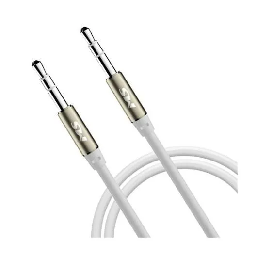 MS CABLE 3.5mm -> 3.5mm, 1m, silver - 1