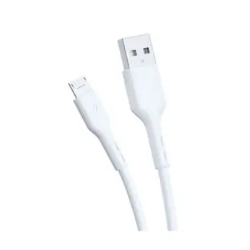 MS CABLE 3A USB-A 3.0-> microUSB, 2m, white