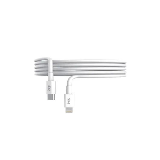 MS CABLE USB-C -> LIGHTNING, 2m, white - 1
