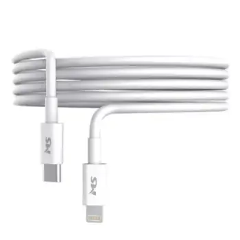 MS CABLE USB-C -> LIGHTNING, 1m, white