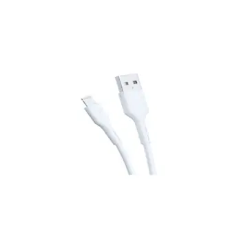MS CABLE 3A USB-A 3.0-> LIGHTNING, 2m, white