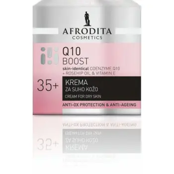 Krem Afrodita Q10 Boost 35 +, për lëkurë të thatë, 50 ml